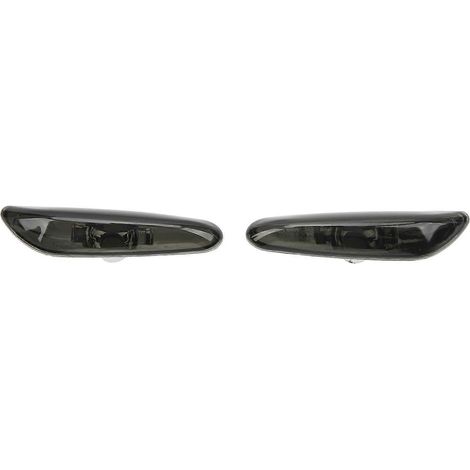 Paar Seitenmarkierungsleuchtenabdeckungen links/rechts 63137165915 Grau Ersatz für 3er BMW E46 (2002–2005) (1/5)