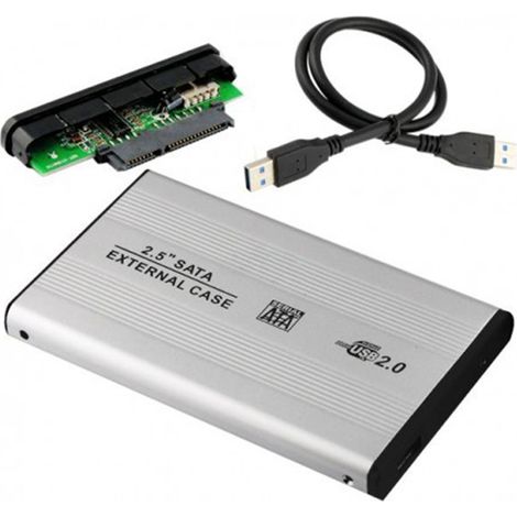 Custodia Esterna Hard Disk Box Sata 2.5 HDD USB Disco Rigido LE-271 (1/5)