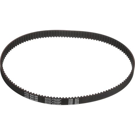 HTD-5M Rubber Timing Belt, 128 Tooth Closed Loop Synchronous Drive Belts for 3D Printer Pulleys, 640x15x3.6mm (Length x Width x Height) (1/5)