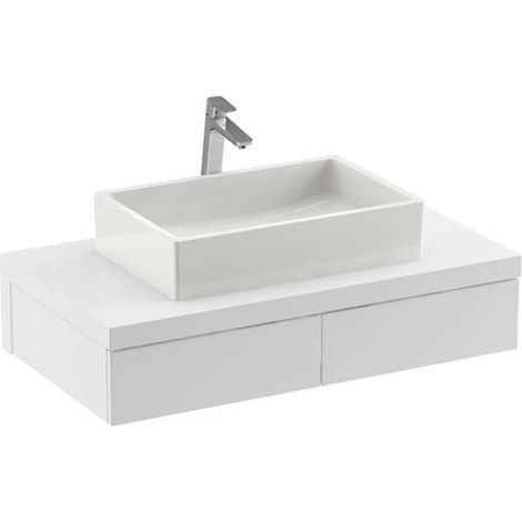 Ravak Formy - Mobile sotto il lavabo 120x55x22 cm, bianco X000001031 (1/4)
