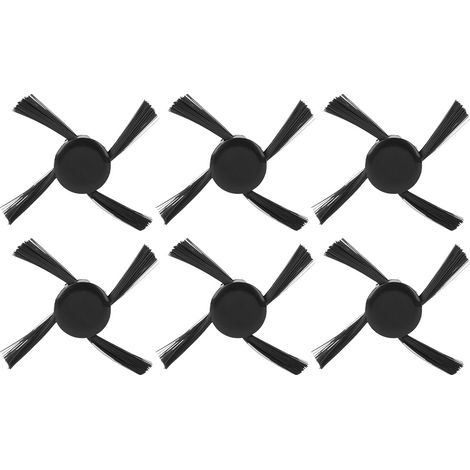 Ortviai Brosse latérale pour robot aspirateur Neato Botvac D7/D5/D3/D7500/D8500/D80/N0B9 – Lot de 6 en ABS (1/4)