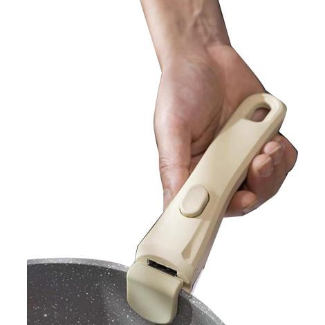 Maniglia universale rimovibile, maniglia di ricambio antiscivolo, capacità di carico 10 kg (nera - 1 pezzo) (1/5)