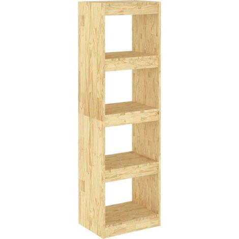 Maison Exclusive - Estantería divisor de espacios madera de pino (1/5)