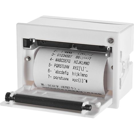 Imprimante thermique de reçus intégrée GOOJPRT QR204 58 mm, mini, interface TTL + USB, impression haute vitesse 50-85 mm/s (1/2)