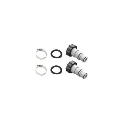 Adaptateur tuyau piscine 38 mm et 32 mm – Compatible pompes filtration 1500 à 4000 gallons/heure – Plastique résistant – Lot de 2 pièces (1/5)