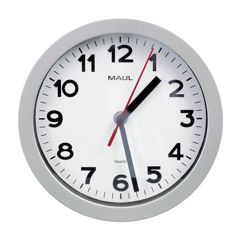 HORLOGE MURALE MAUL 9052995 À QUARTZ 20 CM X 200 MM X 17 MM X 4.4 CM ARGENT