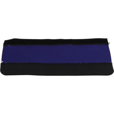 Blauer Neopren-Fahrradrahmenschutz, Kettenschutz für Rennräder und Mountainbikes. (1/5)