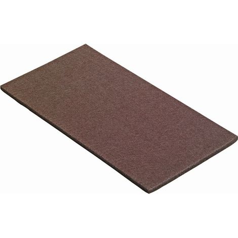 Hettich Filzzuschnitt braun 100 x 200 x 4.5 mm - 2 Stück Filzgleiter