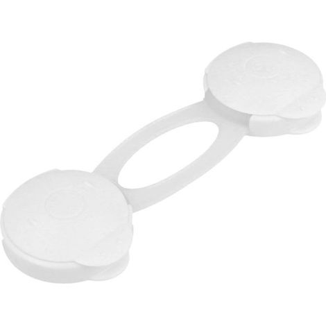 -CAHERSA- CIERRE SEGURIDAD CORTO CS506 Blanco  AMIG (1/2)