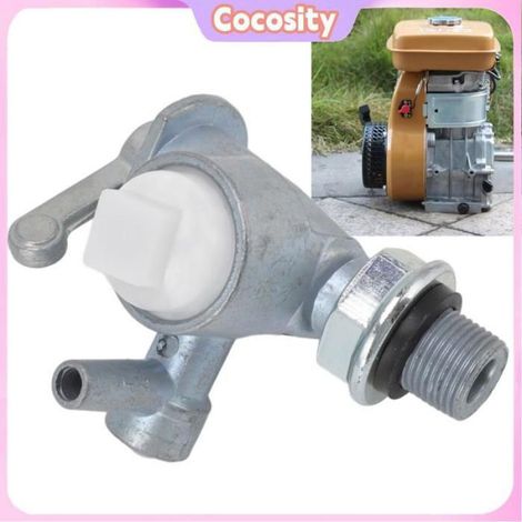 Robinet De Reservoir De Carburant - Filetage 12 Mm - Pour Moteurs Robin EY15 EY20 EY28 RGX2400 RGX3500 - Pièce De Rechange ×1 (1/5)