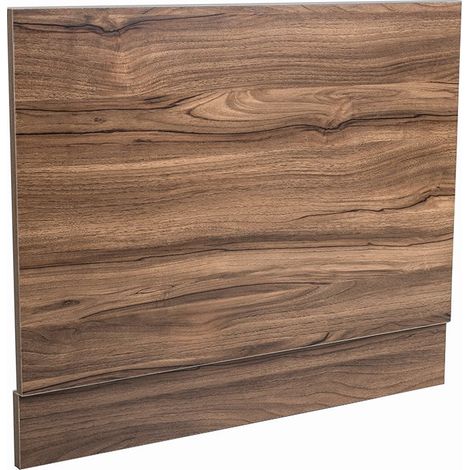 Aquariss Walnut Effect Wood Bath Panel 700mm End Panel