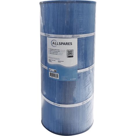 AllSpares Waterfilter voor Whirlpool/Spa geschikt voor Sundance 6540-488 / SC708-S / C-8326AM (antibacterieel) (Ø215x483mm)