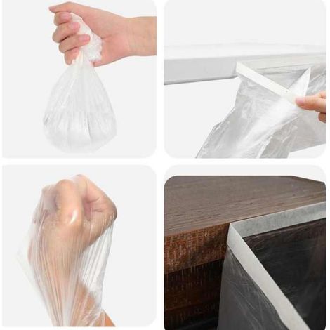 vidaXL Drap d'aspiration avec ruban adhésif 6 pcs 55 x 3300 cm HDPE 42033231