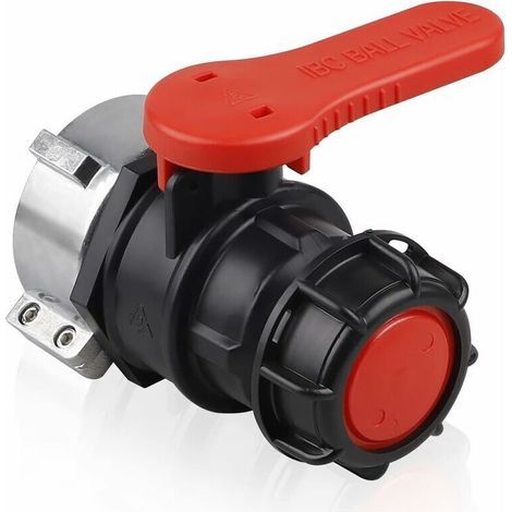 Adaptateur et vanne de réservoir IBC : robinet RTGPT DN50 (75 mm). (1/5)