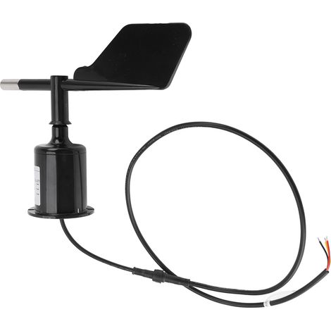 Sensor de dirección del viento de 360°, CC 9–30 V, 4–20 mA, ABS, IP64, para condiciones climáticas (1/5)