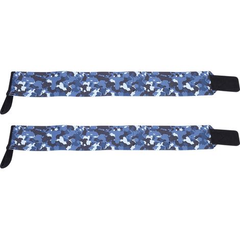 Sangle De Poignet En Nylon - Support De Poignet Réglable Avec Boucle Velcro - Pour Musculation Et Sport - 63cm - Paire (1/5)