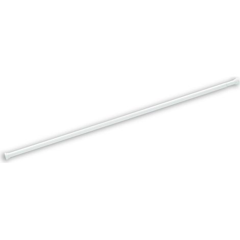 TELAIO ESTENSIBILE PER TENDE DOCCIA col. Bianco cm. 125-220 IDROWEB (1/2)