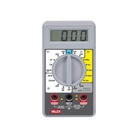 Medidor digital P3000 completo con cables de prueba y baterías incluidas - Valex