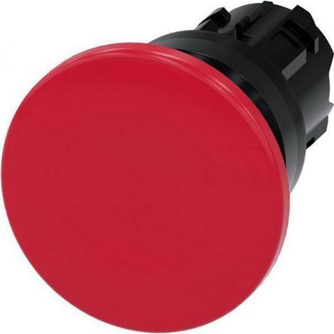 Siemens pulsante a fungo rosso 40mm  3su10001bd200aa0
