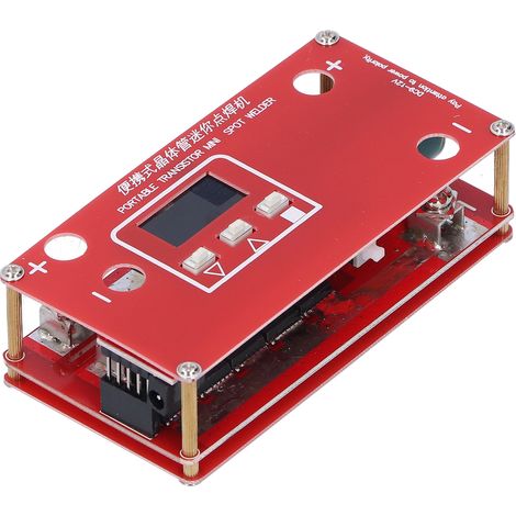 Machine à souder par points portable DIY avec écran LCD pour transistors miniatures (1/5)