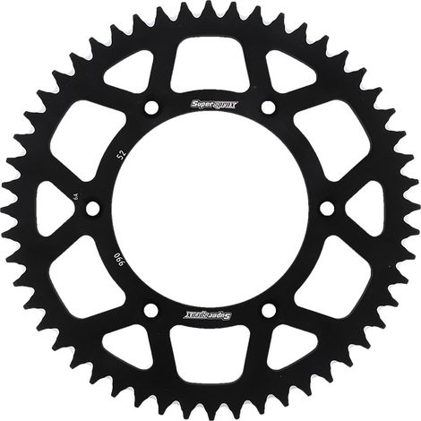 Corona posteriore in alluminio Prox KTM SX/EXC nera piena JTR897.52