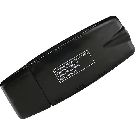 Adaptador DAB+, construcción de plástico y metal, dimensiones 10 cm x 7 cm x 3 cm, compatible con múltiples sistemas multimedia, recepción de audio de calidad mejorada, cumple con la normativa RoHS. (1/5)