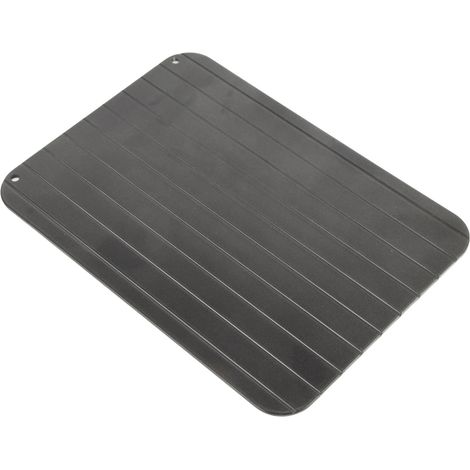 Schnellgefrier-/Auftauform aus Aluminium für Steaks, Tiefkühlkost und Fleisch Küchenutensil Abmessungen: 23 × 16,5 × 0,3 cm (1/5)