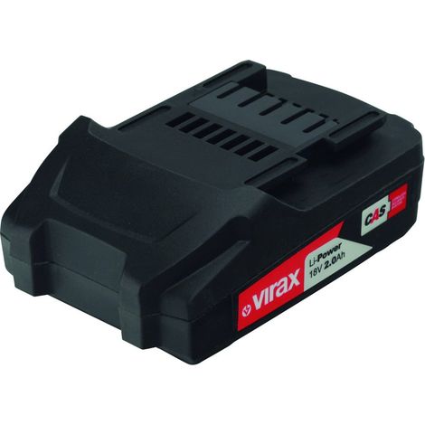VIRAX Batteria 18V 2,0Ah Li-Ion Power CAS - 253540 (1/2)