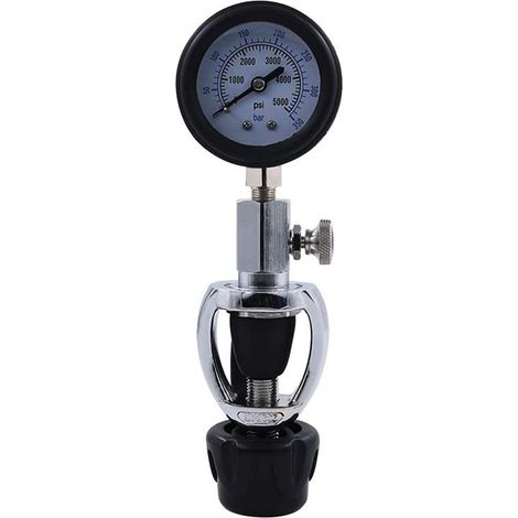 ContrôLeur de Pression de RéServoir de de PlongéE sous-Marine 5000 PSI 350 Bar, Accessoires de PlongéE sous-Marine (1/5)