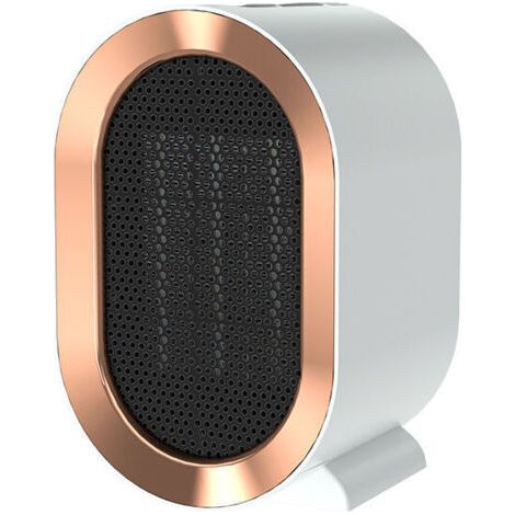 1200W radiateur soufflant ménage bureau silencieux PTC chaleur rapide chauffage chambre sûr et économie d'énergie-Blanc (1/5)