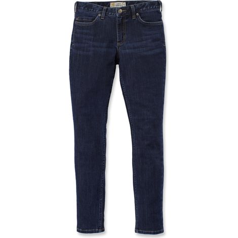 Jean de travail femme skinny Layton CARHARTT 102734 - Bleu foncé - 36 - Jambes standards (1/3)