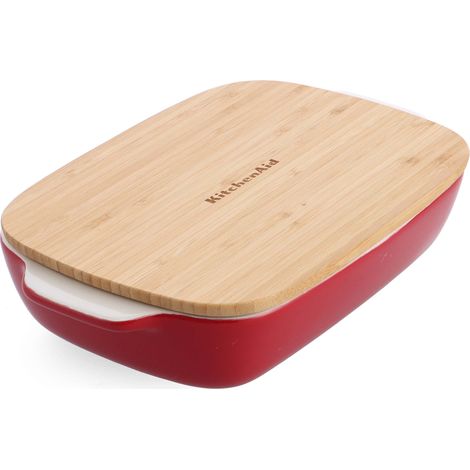 KitchenAid - Medium Baker with Lid - Empire Red