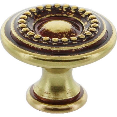 50PZ POMOLO ANTICATO ART. 24404 MM.25 PATINE' (1/2)
