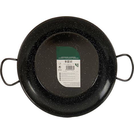 Sarten profunda, de fondo hondo, esmaltada con asas 28 cm colecciÃ³n LA DEHESA