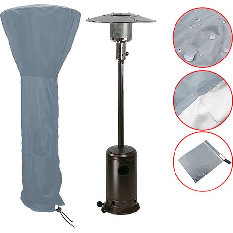 Housse de protection imperméable pour chauffage de terrasse de jardin