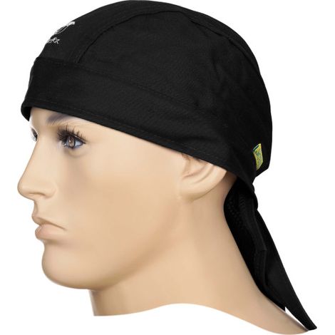 GORRO SOLDADOR NEGRO (PAÑUELO) WELDAS REF 23-3615 FR DOO-RAG