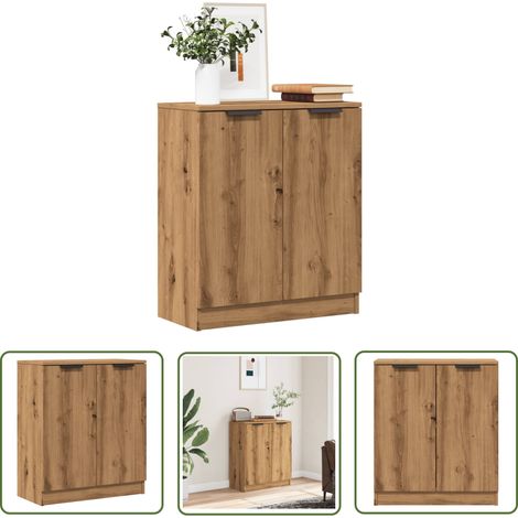 vidaXL Sideboard Artisan-Eiche 60x30x70 cm Holzwerkstoff (1/5)