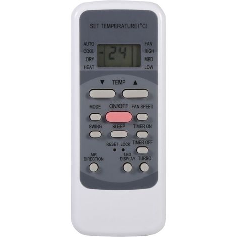 Nuevo control remoto universal de repuesto para aire acondicionado Midea R51M/E. (1/4)