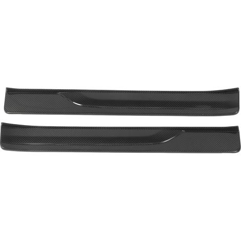 Seuil de porte en Fiber de carbone, 2 pièces, protection d'entrée gauche droite, panneau de couverture, protecteur de marche pour Fairlady Z RZ34 400Z 2022 + (1/5)