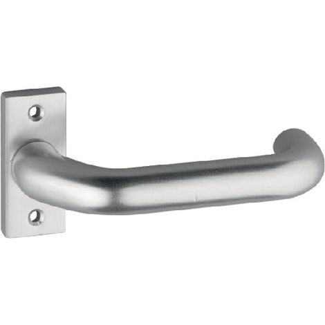 EDI Profiltürdrückerlochteil 2308/0800 Aluminium F1 ( 3000200016 ) (1/4)