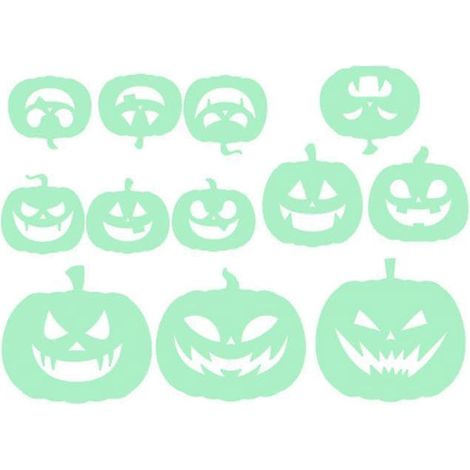 1 autocollant fluorescent (1/3)