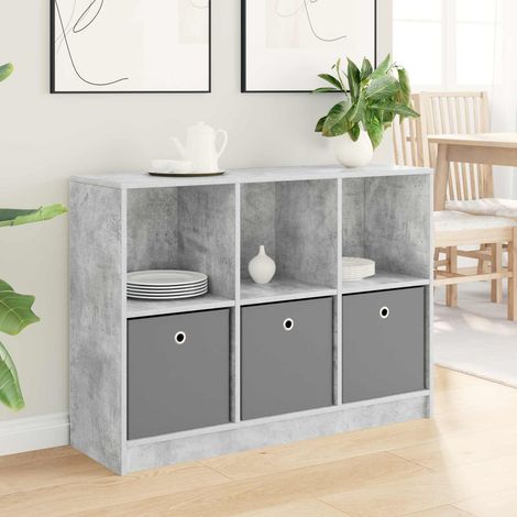 Aparador Gris Concreto 102 x 32 x 73,5 cm (1/4)