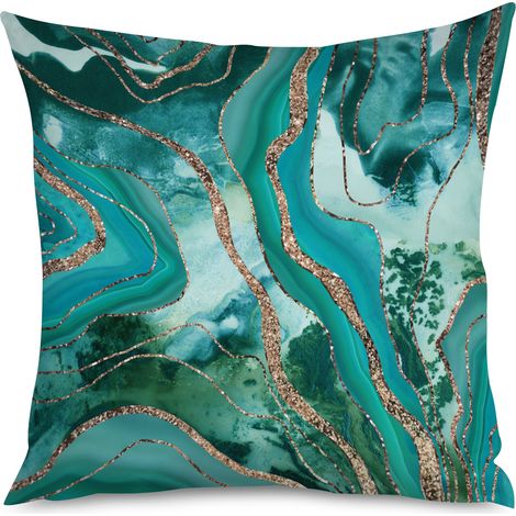 Housse de Coussin Marbre Moderne Maison (1/5)