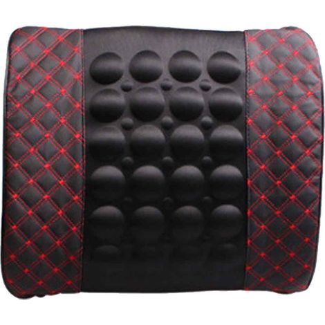 Coussin de massage électrique pour voiture, soutien lombaire et dorsal, pour siège de véhicule