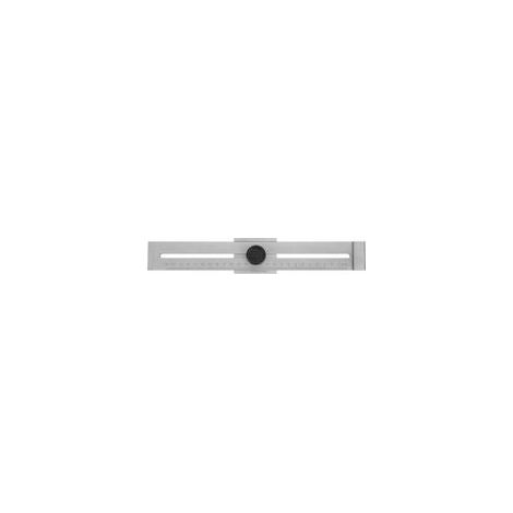 Trusquin de Traçage Métal, 0250mm Plage de Mesure Jauge de marquage en Acier au Carbone Outils de Mesure pour le Travail du Bois, Trusquin de Menuisier (1/5)
