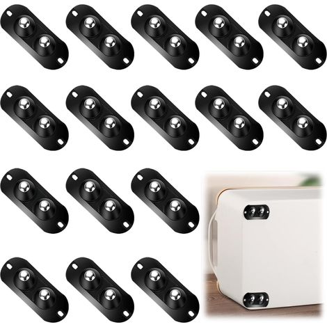 16 Roulettes Billes Auto-adhésives pour Meubles (1/5)