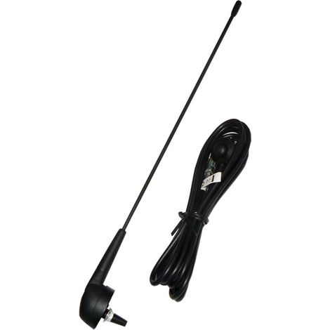Sound-way Antenne de Toit 39 cm Embout de Rechange Voiture Radio AM/FM/Dab Autoradio 23cm Remplacement Universelle Auto filettage M4 M5 M6 (1/5)