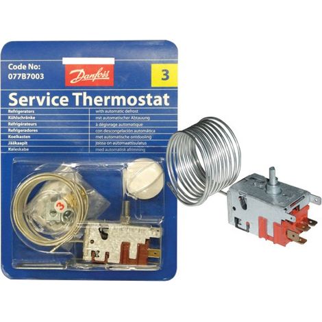 THERMOSTAT DANFOSS 077B7003 pour REFRIGERATEUR - 310746 (1/4)
