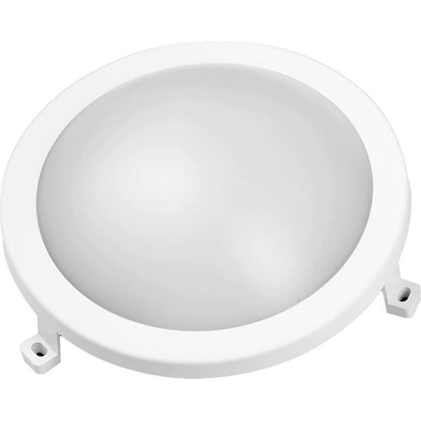 TrendLine LED-Rundleuchte weiß Ø 17 x 7,5 cm neutralweiß (1/2)