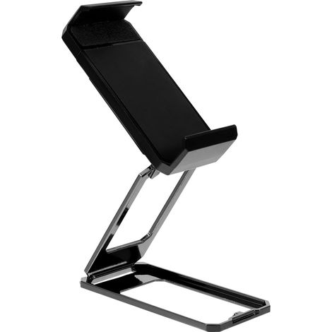 Support de Téléphone Léger Pliable à Clip Arrière en Alliage de Zinc et Abs, Angle Réglable pour Bureau et Chambre (1/5)